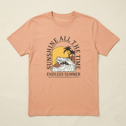 Men’s Premium Printed Cotton-Stretch T-Shirt -(TSSR K-RN)