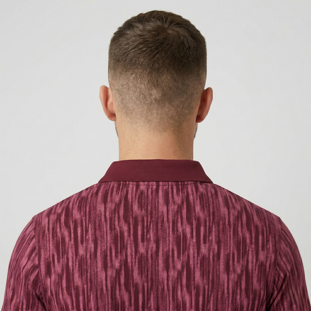 Men's Premium Patterned & Striped Pocket Polo Shirt