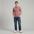 Men's Premium Patterned & Striped Pocket Polo Shirt