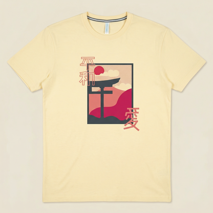 Men’s Premium Printed Cotton-Stretch T-Shirt -(TSSR J-RN)