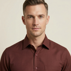 Cambridge Cotton - Formal Shirts_Half Sleeves (ESSEN20H)
