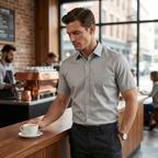 Cambridge Cotton - Formal Shirts_Half Sleeves (ESSEN20H)