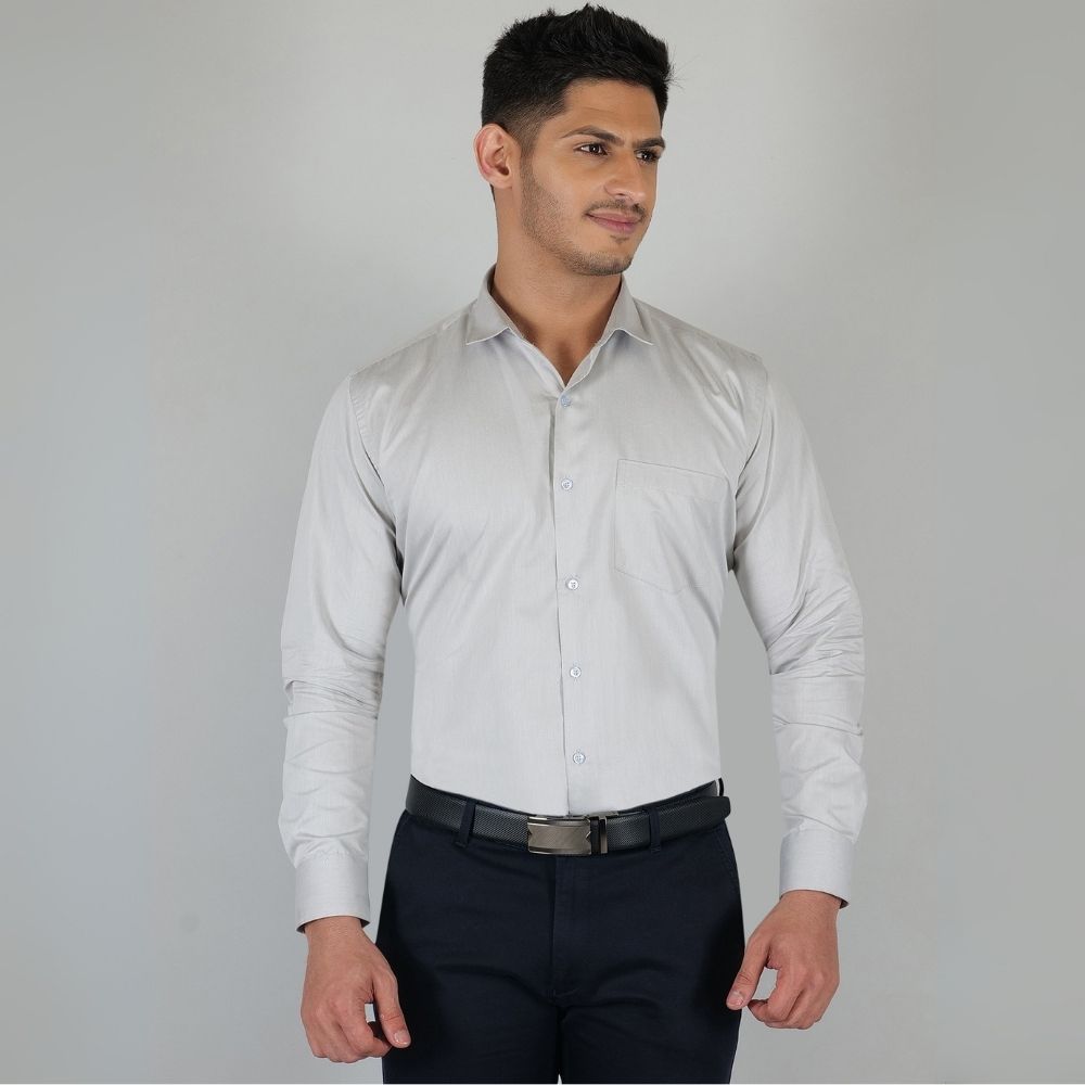 Young & Formal by Cambridge  Formal Shirt – Slim Fit, Long Sleeve | Ideal for Office Hours, Business Dinners & Semi-Formal Events | YF00004SF