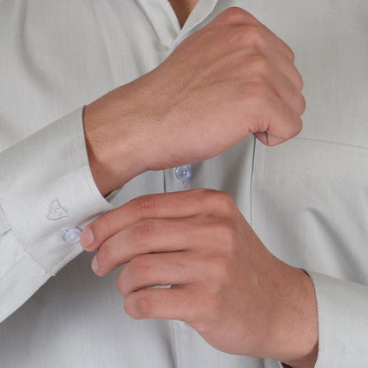 Young & Formal by Cambridge  Formal Shirt – Slim Fit, Long Sleeve | Ideal for Office Hours, Business Dinners & Semi-Formal Events | YF00004SF