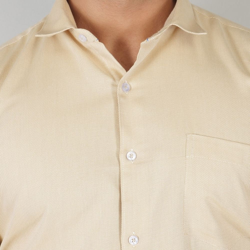 Young & Formal by Cambridge  Formal Shirt – Slim Fit, Full Sleeves | Sharp Business Shirt for Daily Professional Use | YF00007SF