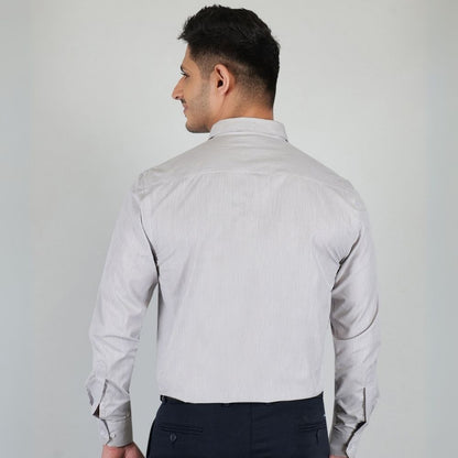Young & Formal by Cambridge  Classic Formal Shirt – Slim Fit, Full Sleeve | Designed for Desk Days & Quick Business Meetings | YF00010SF