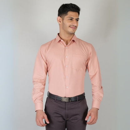 Young & Formal by Cambridge  Formal Shirt – Slim Fit, Full Sleeve | Lightweight and Comfortable for Summer Workdays | YF00008SF