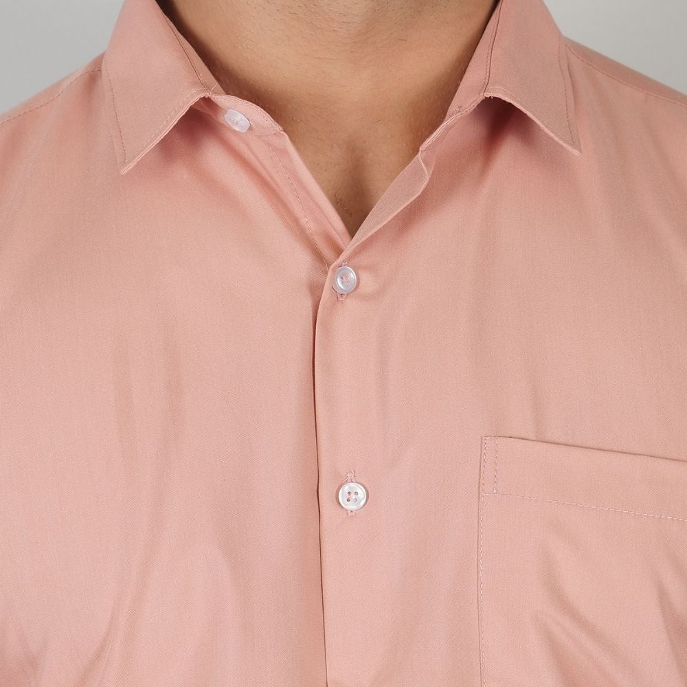 Young & Formal by Cambridge  Formal Shirt – Slim Fit, Full Sleeve | Lightweight and Comfortable for Summer Workdays | YF00008SF