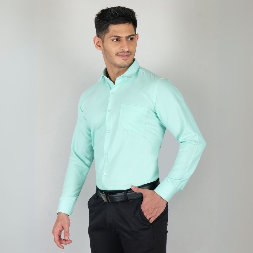 Young & Formal by Cambridge  Formal Shirt – Slim Fit, Full Sleeves | Ideal for Daily Office Wear & Client Meetings | YF00001SF