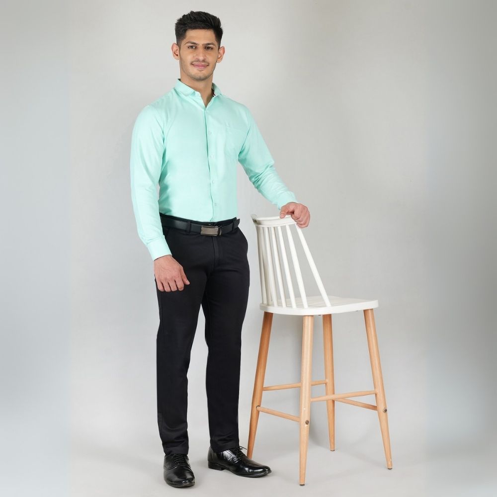 Young & Formal by Cambridge  Formal Shirt – Slim Fit, Full Sleeves | Ideal for Daily Office Wear & Client Meetings | YF00001SF