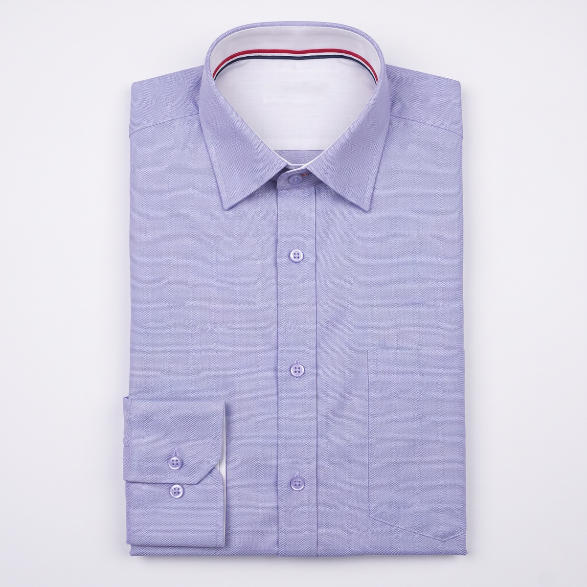 Cambridge Men's Premium Modern Oxford Textured Full Sleeves Formal Shirt (Essen24)