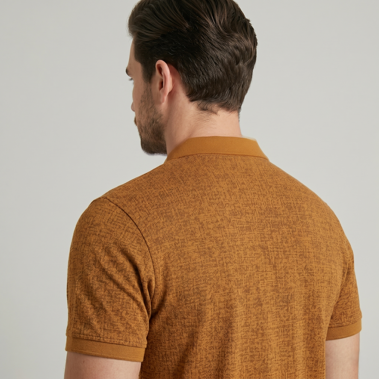 Men's Premium Patterned & Striped Pocket Polo Shirt