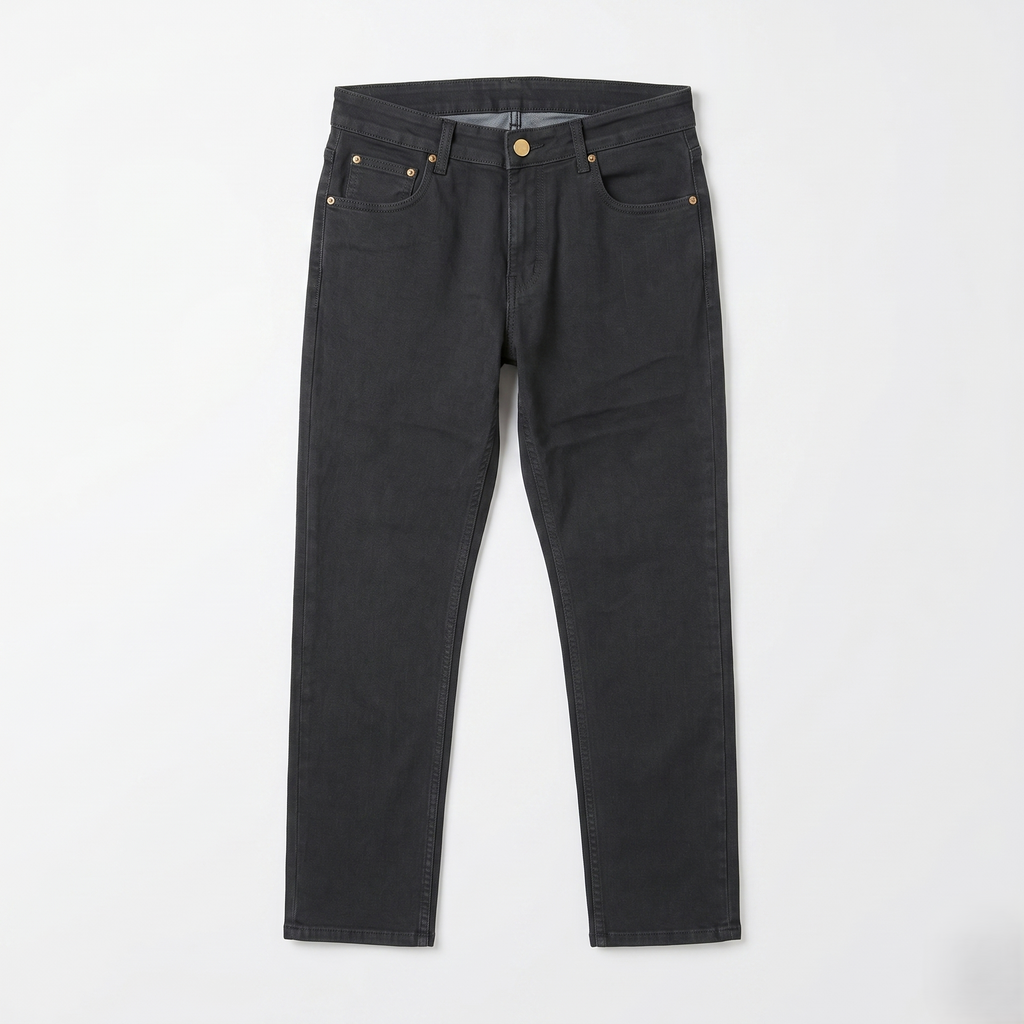 Classic Straight Fit Denim Jeans for Everyday Wear (ESSENJE80A)