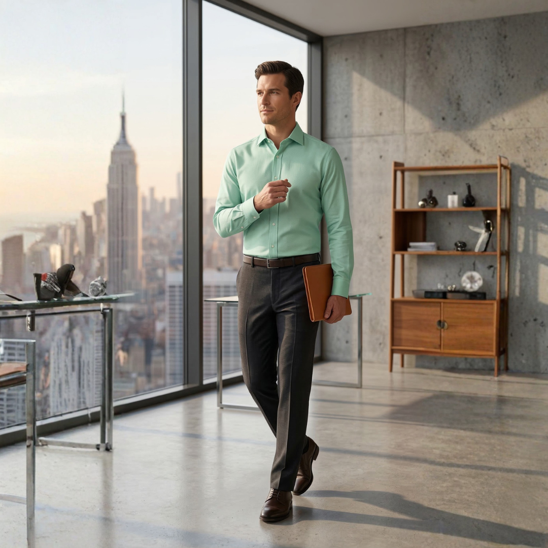 Cambridge Cotton - Formal Shirts_Full Sleeves (ESSEN20)