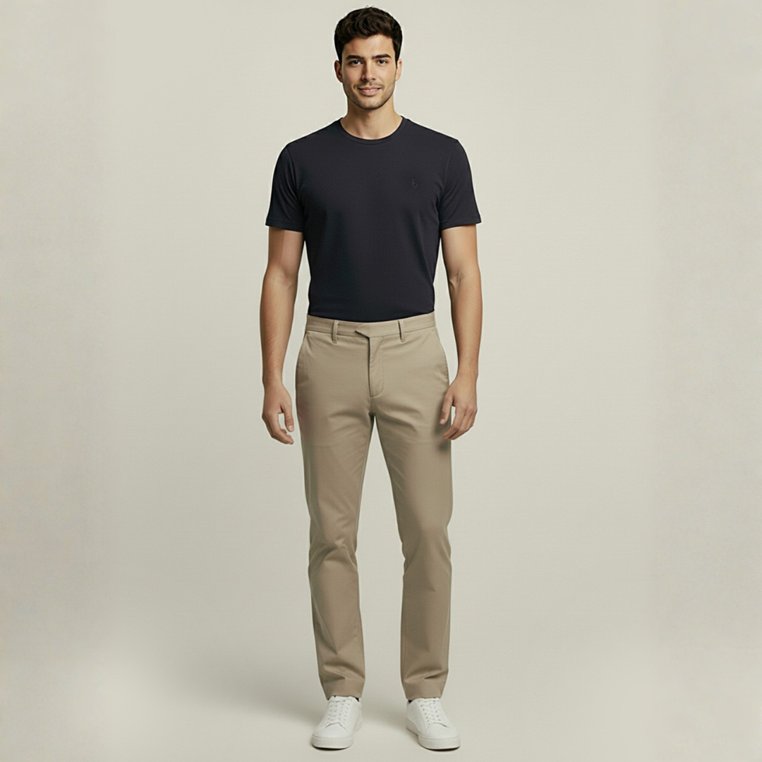 Bamboo Essential: Signature Plain Round Neck T-Shirt (TSBAMBOO)