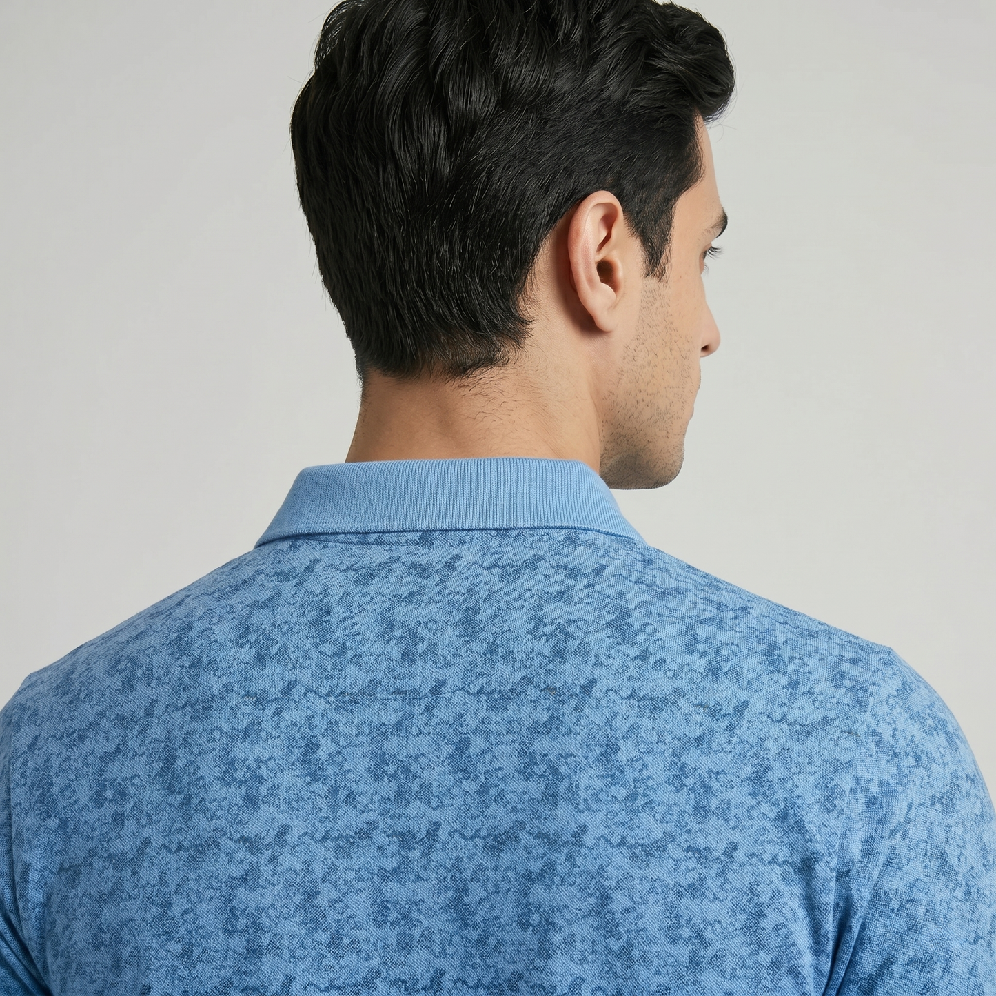 Men's Premium Patterned & Striped Pocket Polo Shirt