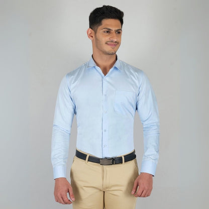 Young & Formal by Cambridge  Formal Shirt – Slim Fit, Long Sleeve | Ideal for Office Hours, Business Dinners & Semi-Formal Events | YF00004SF