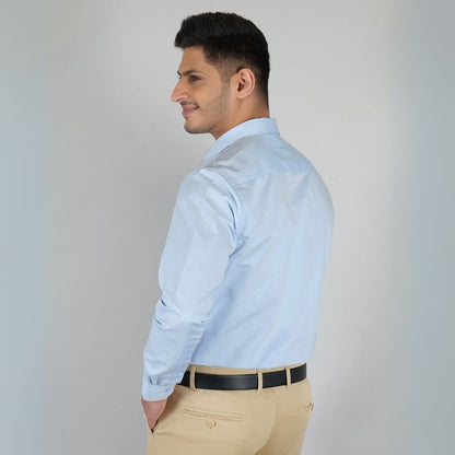 Young & Formal by Cambridge  Formal Shirt – Slim Fit, Long Sleeve | Ideal for Office Hours, Business Dinners & Semi-Formal Events | YF00004SF