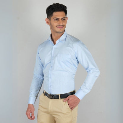 Young & Formal by Cambridge  Formal Shirt – Slim Fit, Long Sleeve | Ideal for Office Hours, Business Dinners & Semi-Formal Events | YF00004SF