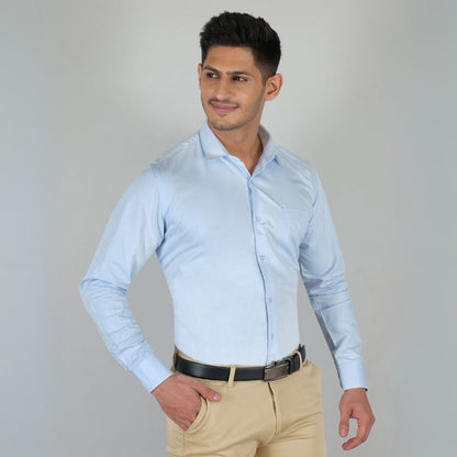Young & Formal by Cambridge  Formal Shirt – Slim Fit, Long Sleeve | Ideal for Office Hours, Business Dinners & Semi-Formal Events | YF00004SF