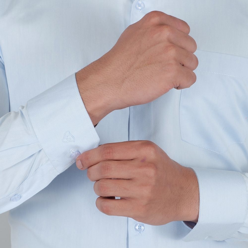 Young & Formal by Cambridge  Formal Shirt – Slim Fit, Long Sleeve | Ideal for Office Hours, Business Dinners & Semi-Formal Events | YF00004SF