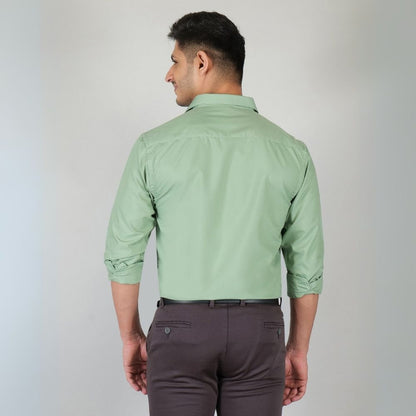 Young & Formal by Cambridge  Formal Shirt – Slim Fit, Full Sleeve | Lightweight and Comfortable for Summer Workdays | YF00008SF