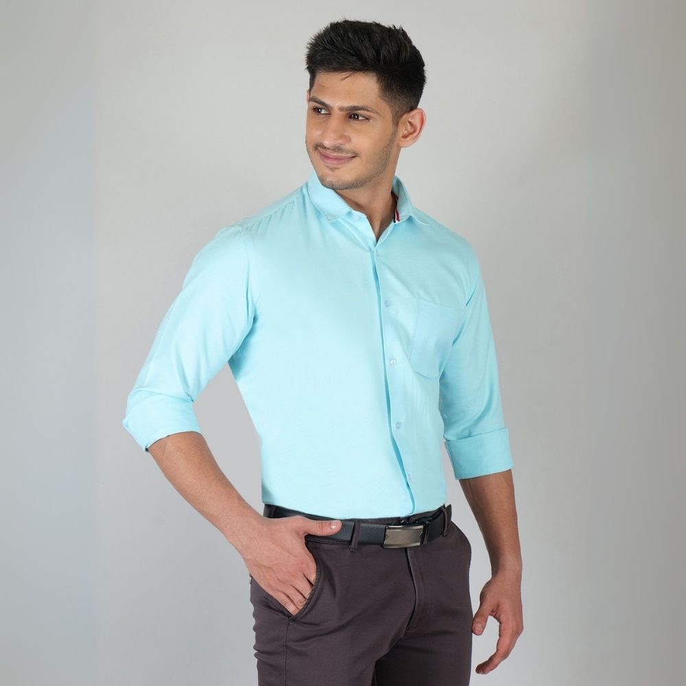 Young & Formal by Cambridge  Formal Shirt – Slim Fit, Full Sleeves | Ideal for Daily Office Wear & Client Meetings | YF00001SF