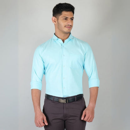 Young & Formal by Cambridge  Formal Shirt – Slim Fit, Full Sleeves | Ideal for Daily Office Wear & Client Meetings | YF00001SF