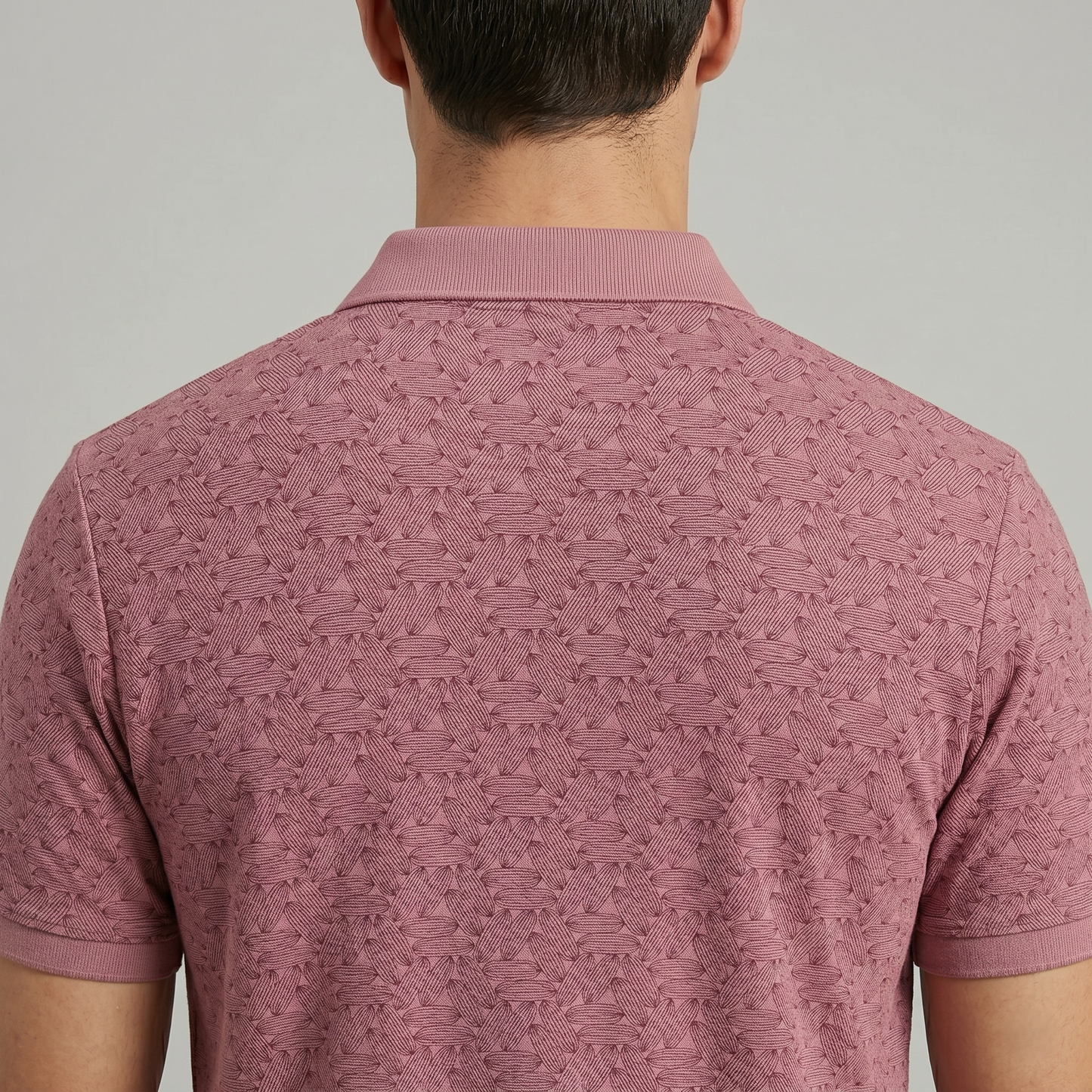 Men's Premium Patterned & Striped Pocket Polo Shirt