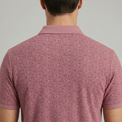 Men's Premium Patterned & Striped Pocket Polo Shirt