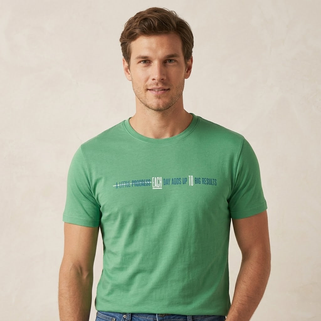 Men's Cotton Stretch Graphic Round Neck T-Shirt Combo (Pack of 2) (SUPER 2.PCS)