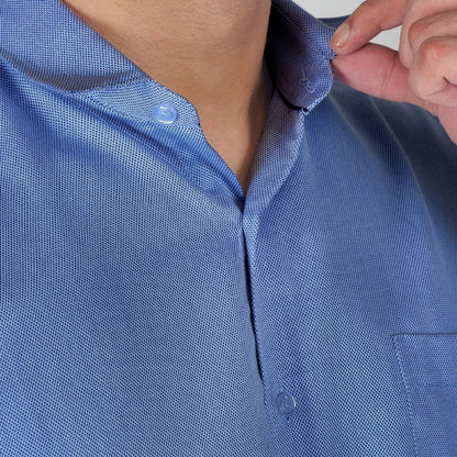Young & Formal by Cambridge  Structured Formal Shirt – Slim Fit, Full Sleeve | Premium Texture for Daily Corporate Style | YF00009SF