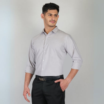 Young & Formal by Cambridge  Formal Shirt – Slim Fit, Full Sleeve | Lightweight and Comfortable for Summer Workdays | YF00008SF