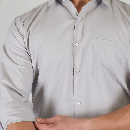 Young & Formal by Cambridge  Formal Shirt – Slim Fit, Full Sleeve | Lightweight and Comfortable for Summer Workdays | YF00008SF