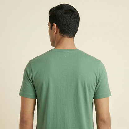 Men’s Premium Printed Cotton-Stretch T-Shirt -(TSSR F-RN)