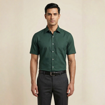 Cambridge Cotton  - Formal Shirts - Half Sleeves - Regular Fit - Essential 20