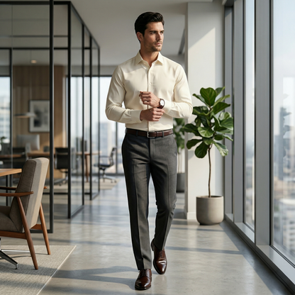 Cambridge Cotton - Formal Shirts_Full Sleeves (ESSEN20)