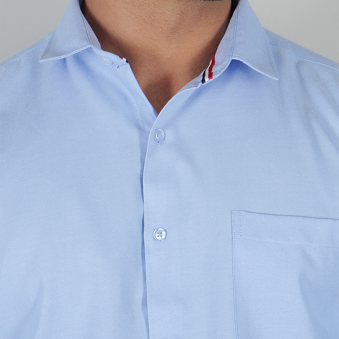 YOUNG & FORMAL by CAMBRIDGE Men's Slim Fit Formal Shirt | Full Sleeves | Stylish & Elegant Office Wear | Perfect for Business Meetings & Events (YF00001SF)