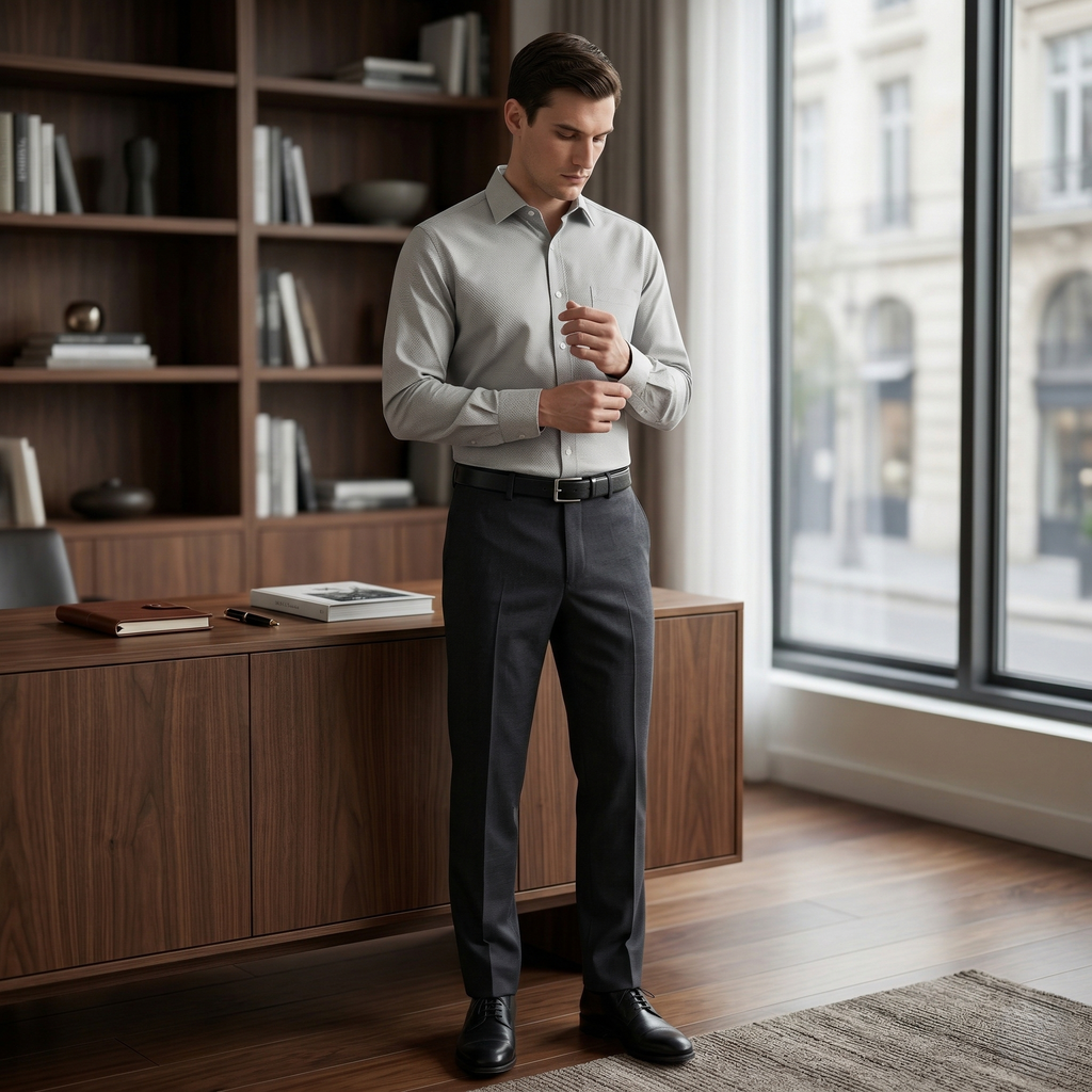 Cambridge Cotton - Formal Shirts_Full Sleeves (ESSEN20)