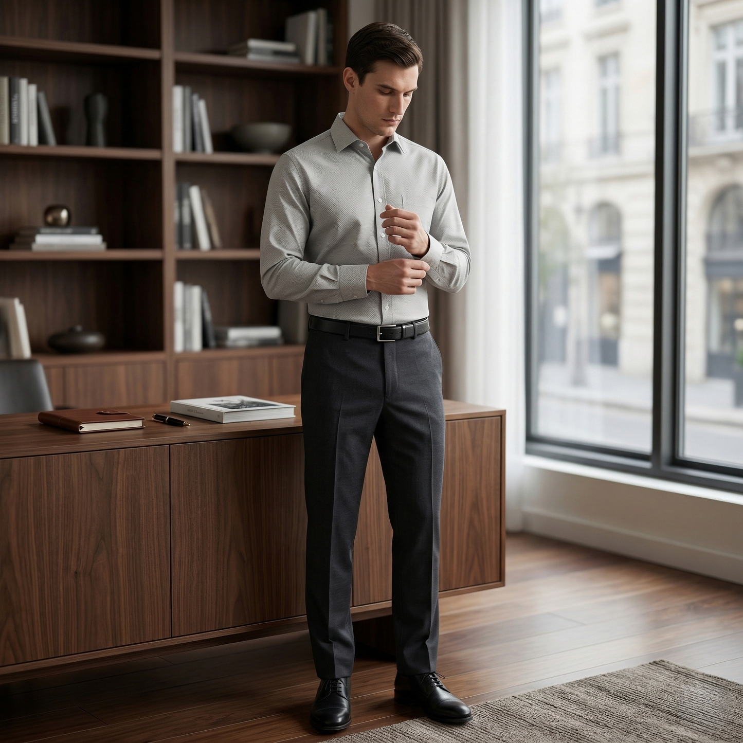 Cambridge Cotton - Formal Shirts_Full Sleeves (ESSEN20)