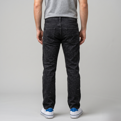 Classic Straight Fit Denim Jeans for Everyday Wear (ESSENJE80A)