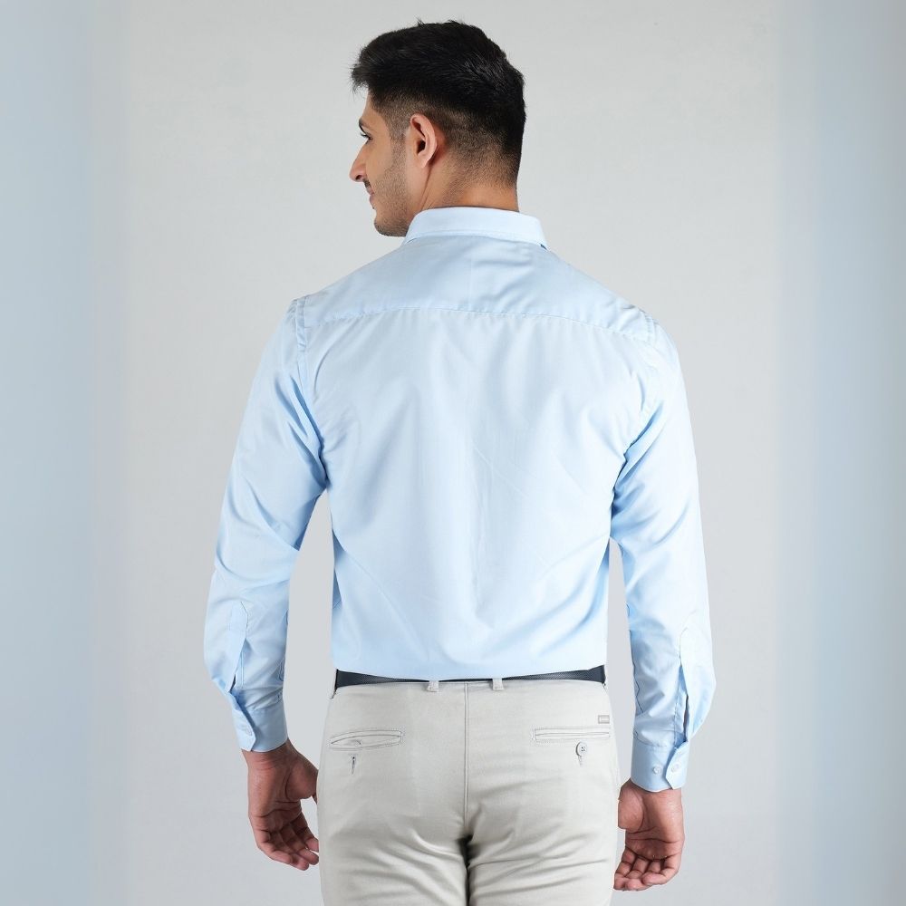 Young & Formal by Cambridge  Formal Shirt – Slim Fit, Full Sleeve | Lightweight and Comfortable for Summer Workdays | YF00008SF