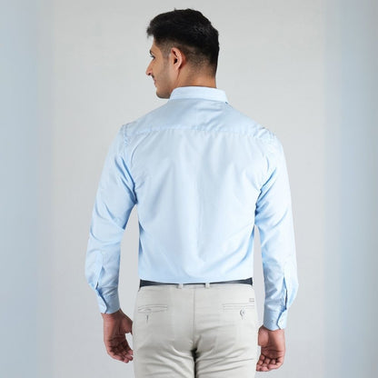 Young & Formal by Cambridge  Formal Shirt – Slim Fit, Full Sleeve | Lightweight and Comfortable for Summer Workdays | YF00008SF
