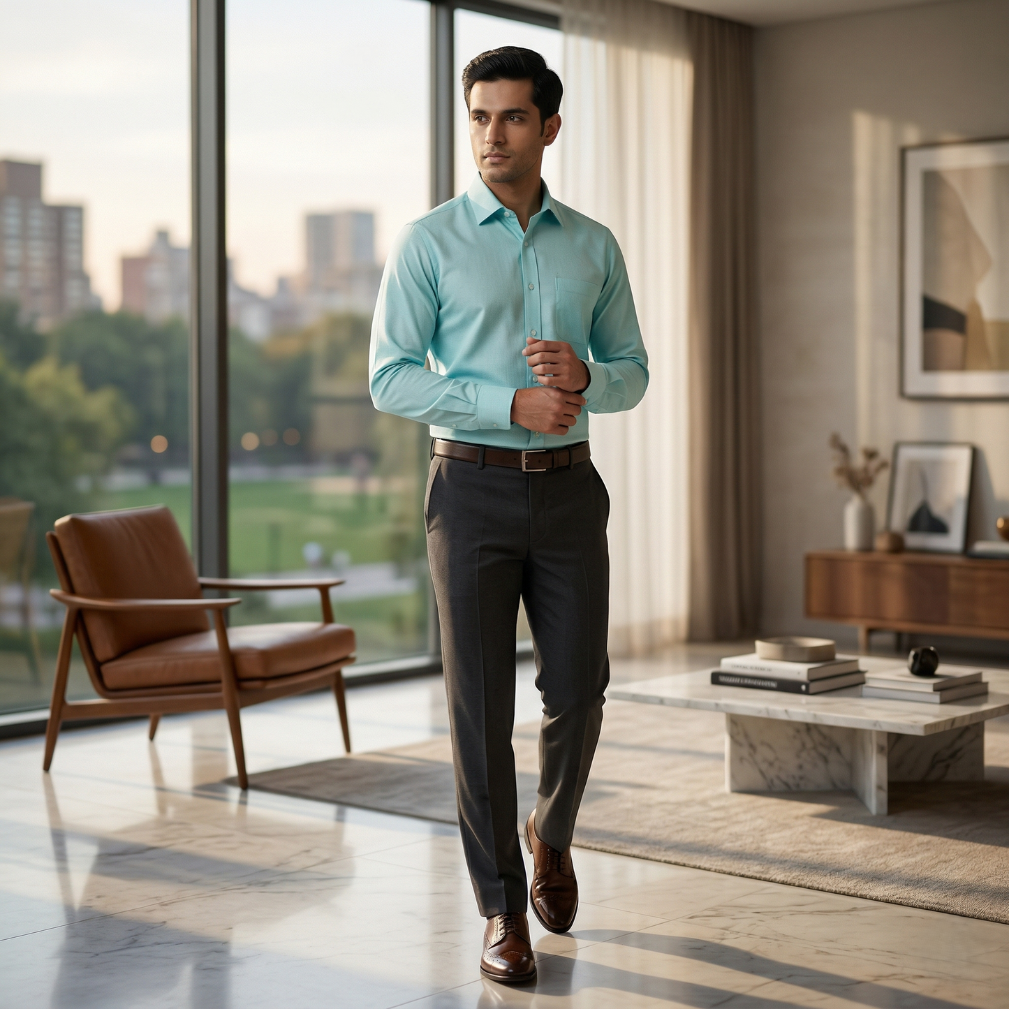 Cambridge Cotton - Formal Shirts_Full Sleeves (ESSEN20)