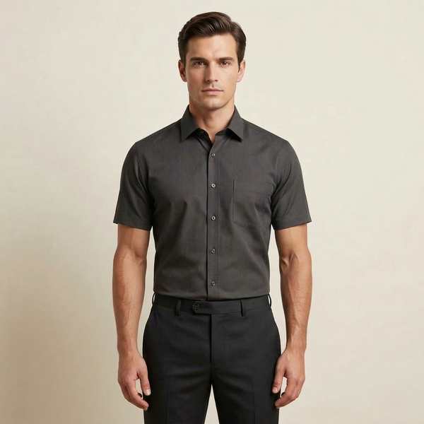 Cambridge Cotton - Formal Shirts_Half Sleeves (ESSEN20H)