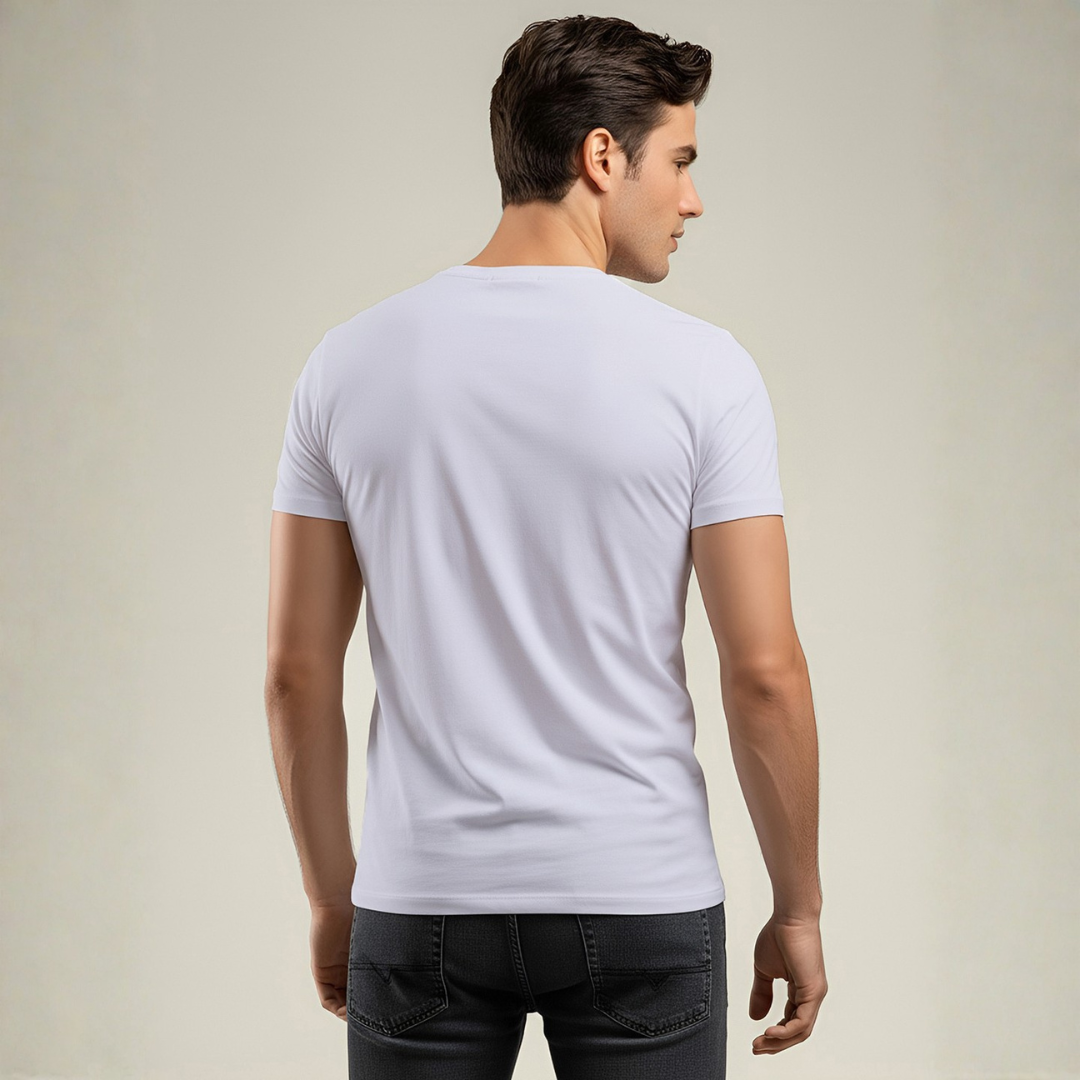 Bamboo Essential: Signature Plain Round Neck T-Shirt (TSBAMBOO)