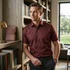 Cambridge Cotton - Formal Shirts_Half Sleeves (ESSEN20H)