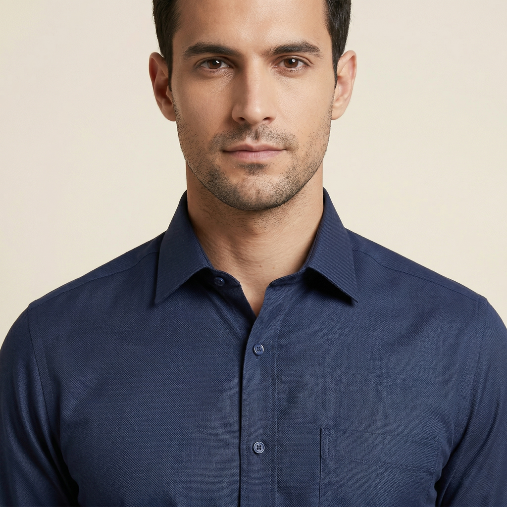 Cambridge Cotton - Formal Shirts_Half Sleeves (ESSEN20H)