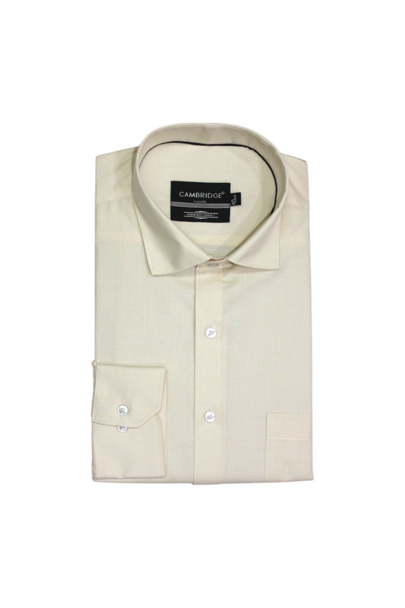 Cambridge Cotton  - Formal Shirts - Full Sleeves - Slim Fit - Essential 35