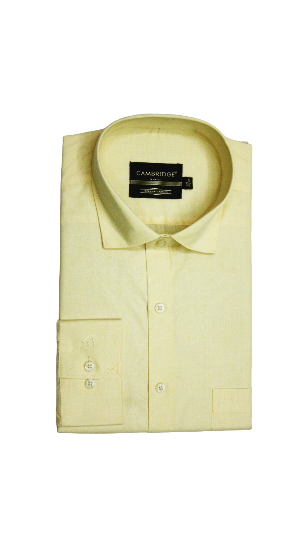 Cambridge Cotton  - Formal Shirts - Full Sleeves - Slim Fit - Essential 35